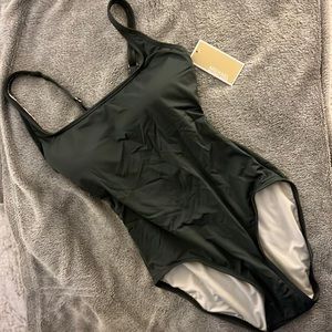 Micheal Kors one piece bathing suit. (330 PALM) BNWT